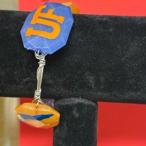 Blue and Orange UF Bracelet